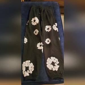 Denim tears sweatpants size large black